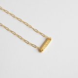 The FOUNT Nameplate Necklace