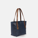 The Petite Bellfield Tote in Oxford Navy