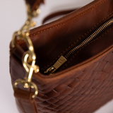 The Classic Kinsley Carryall in Embossed Woven Hazelnut