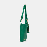The Florence Crossbody in Kelly Green