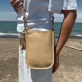 The Florence Crossbody in Sand