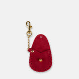 The Coin Pouch Charm in Cherry