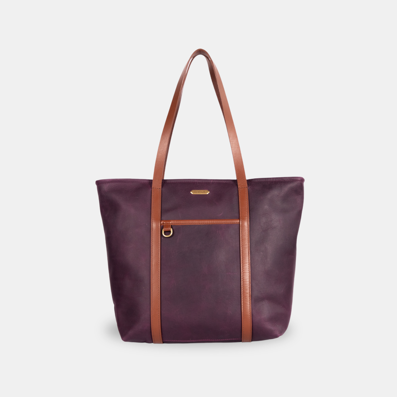 The Korie Tote in Fig