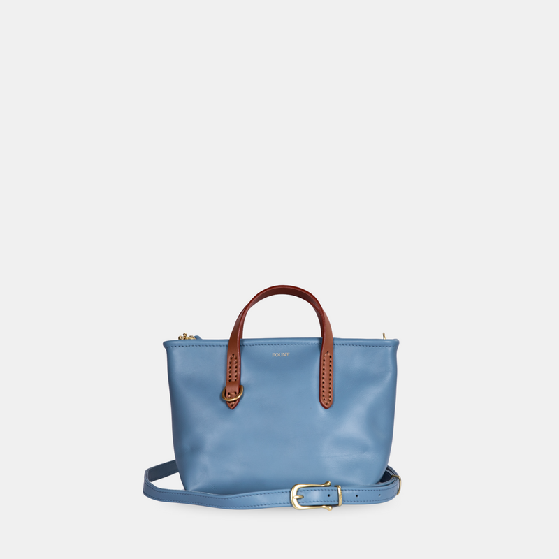 The Bellfield Crossbody in Coastal Blue