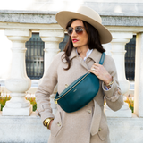 The Harmon Belt Bag in Teal