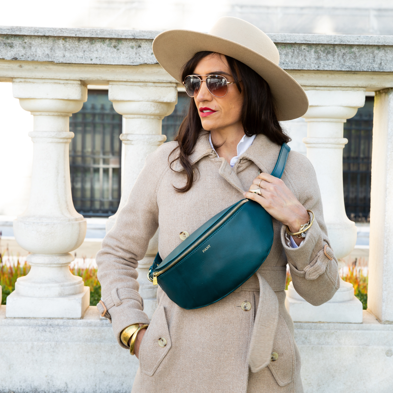 The Harmon Belt Bag in Teal