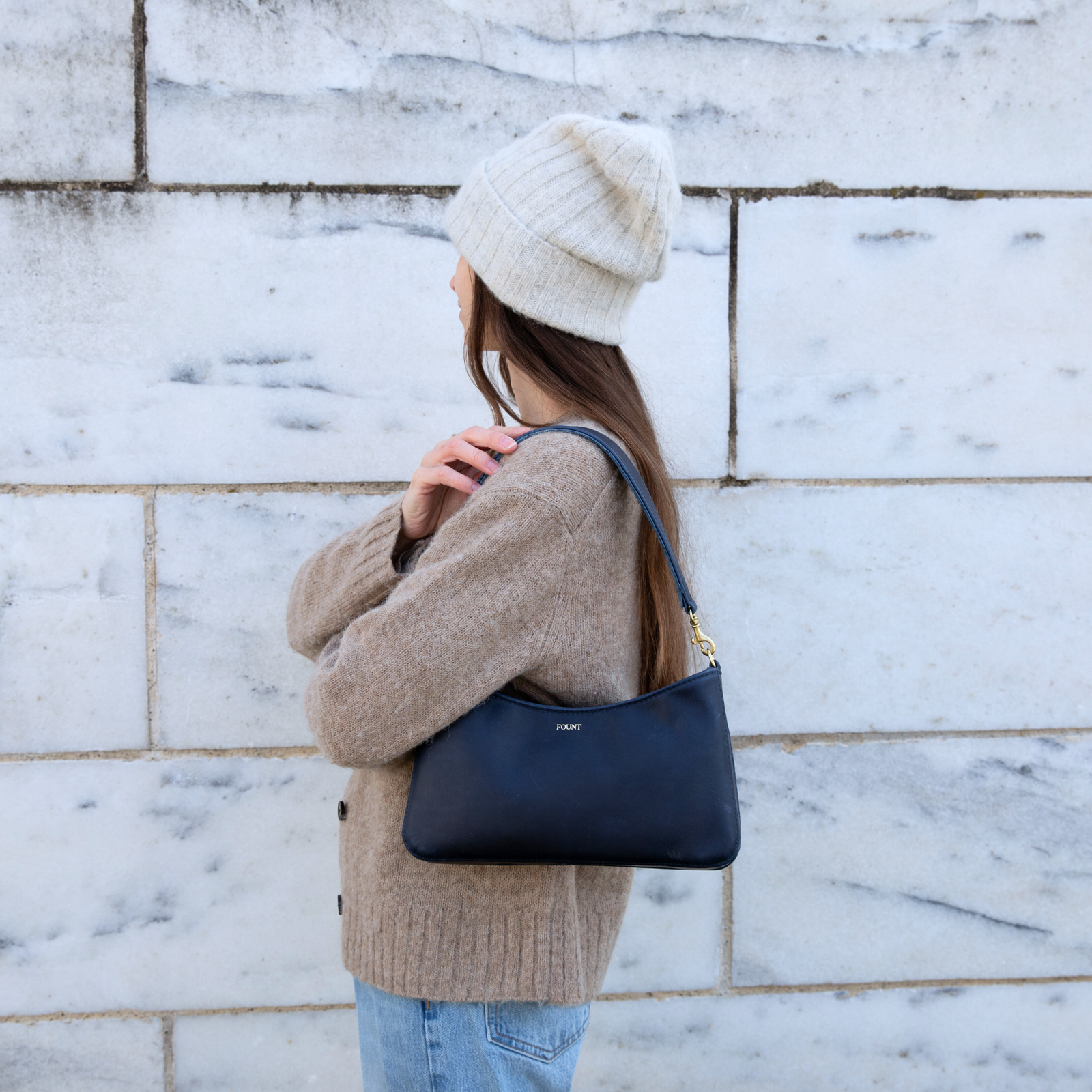 The Mini Kinsley in Oxford Navy – FOUNT