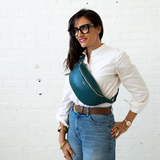 The Harmon Belt Bag in Teal