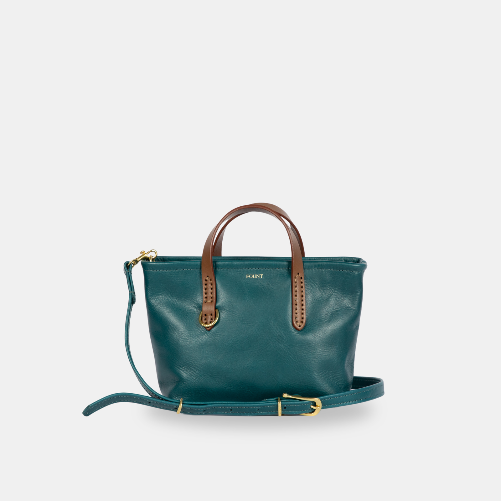 The Bellfield Crossbody in Teal – FOUNT