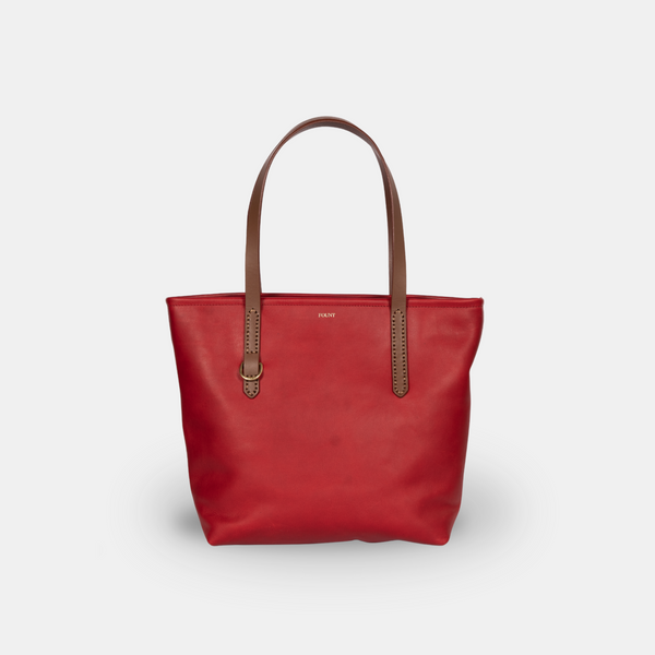 The Classic Bellfield Tote in Cherry