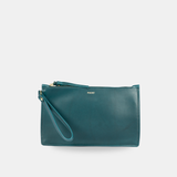 The Finley Clutch in Teal