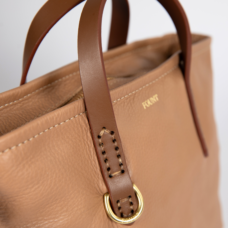 The Bellfield Crossbody in Camel