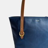 The Petite Bellfield Tote in Oxford Navy