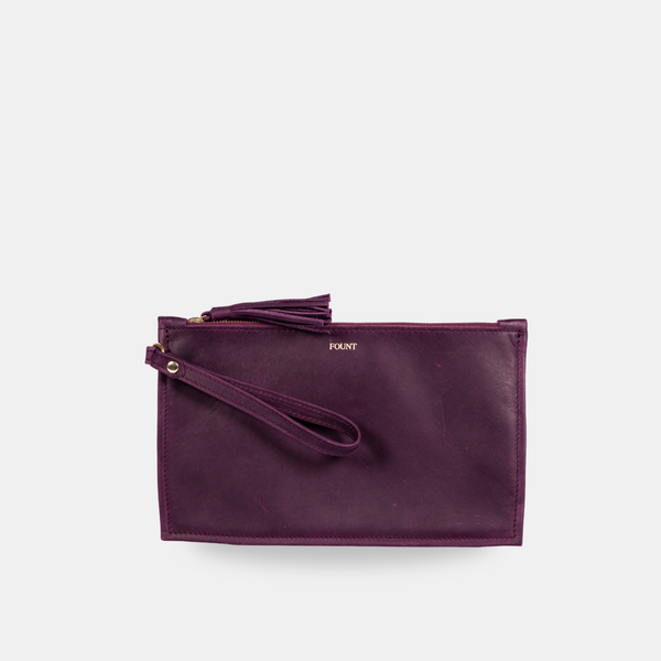 The Finley Clutch in Fig