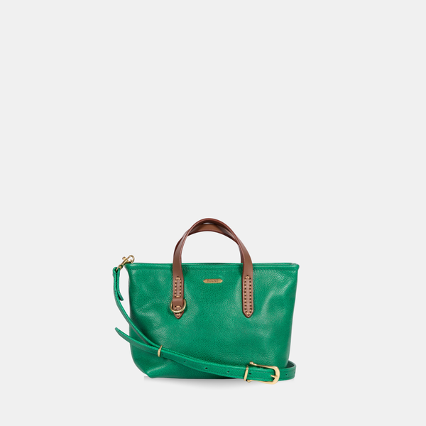 The Bellfield Crossbody in Kelly Green