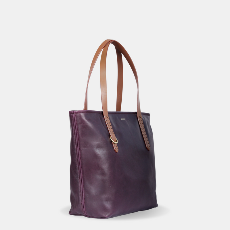 The Classic Bellfield Tote in Fig