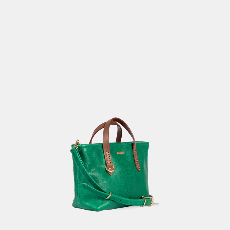 The Bellfield Crossbody in Kelly Green