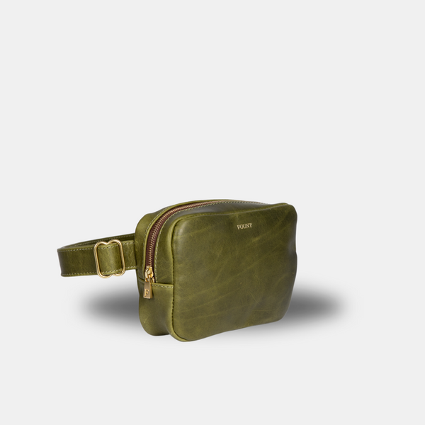 The Romy Belt Bag in Matcha