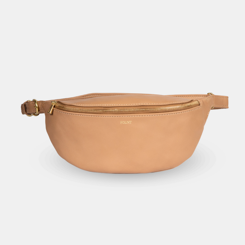 The Harmon Belt Bag in Camel FOUNT