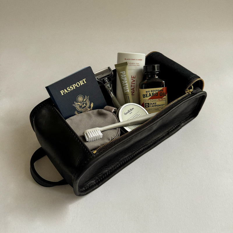 felt travel toiletry bag The Travel Kit – FOUNT