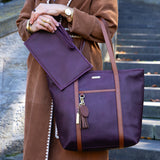 The Korie Tote in Fig