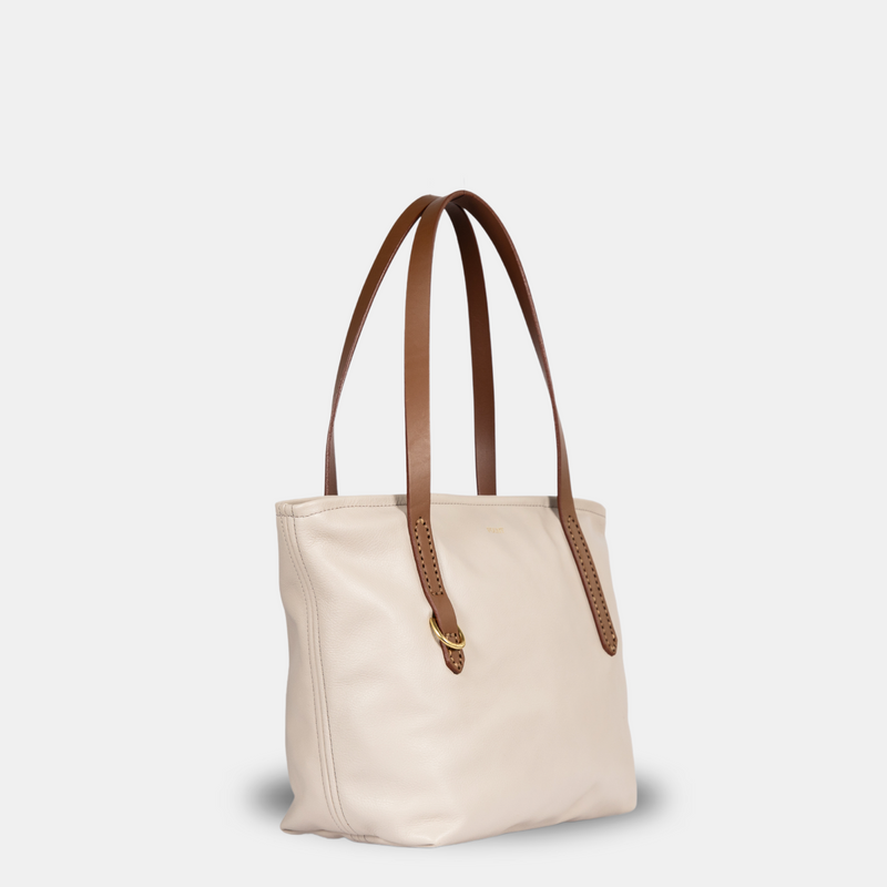 The Petite Bellfield Tote in Dove Gray