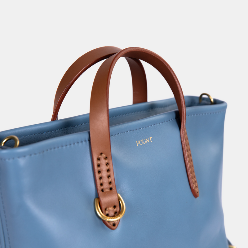 The Bellfield Crossbody in Coastal Blue