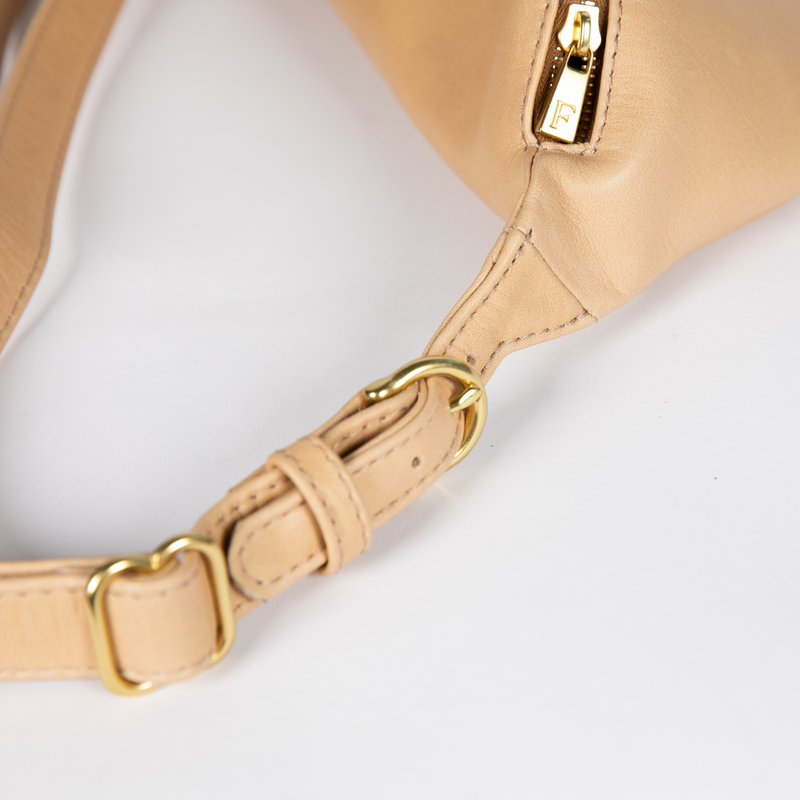 The Harmon Belt Bag in Cream