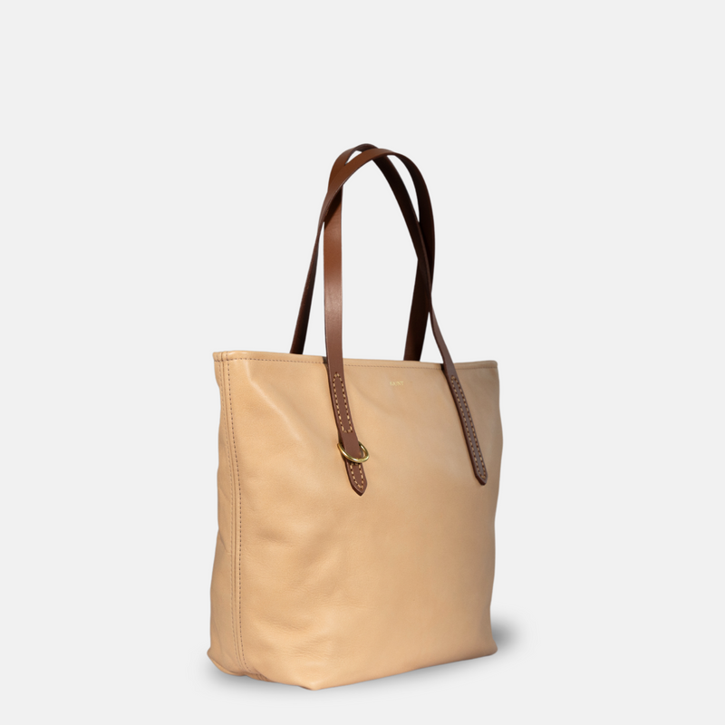 The Classic Bellfield Tote in Cream