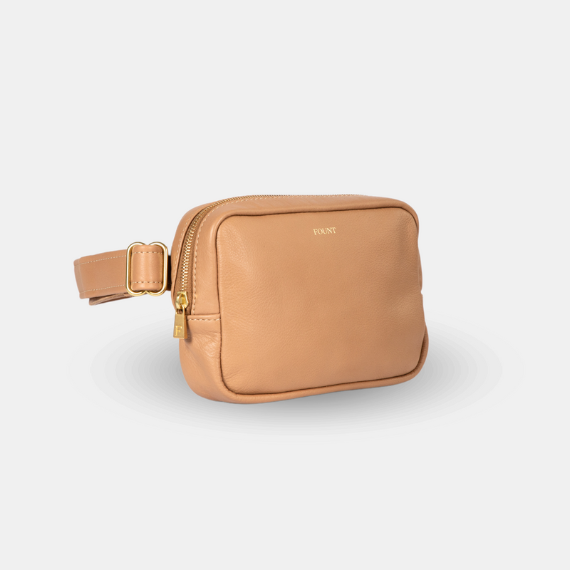 The Romy Belt Bag in Camel