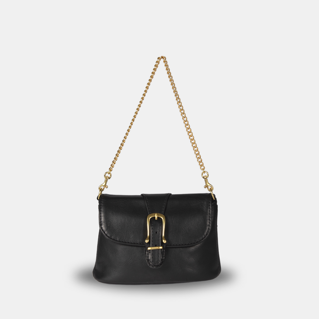 Leather bag chain discount strap