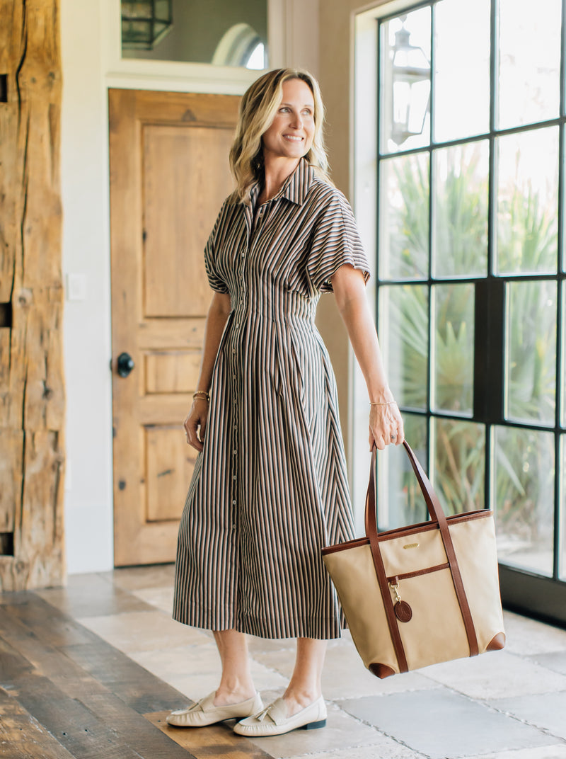 The Korie Canvas Tote
