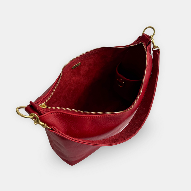 The Sloane Bag in Cherry