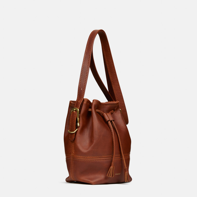 bucket backpack leather The Classic Coventry Bucket Bag – FOUNT